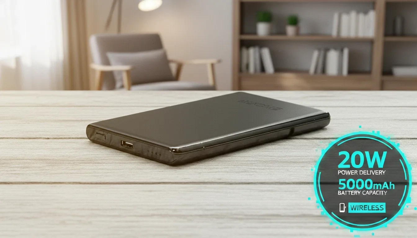 HSONE Magnetic Wireless Power Bank — 5000mAh — image 5