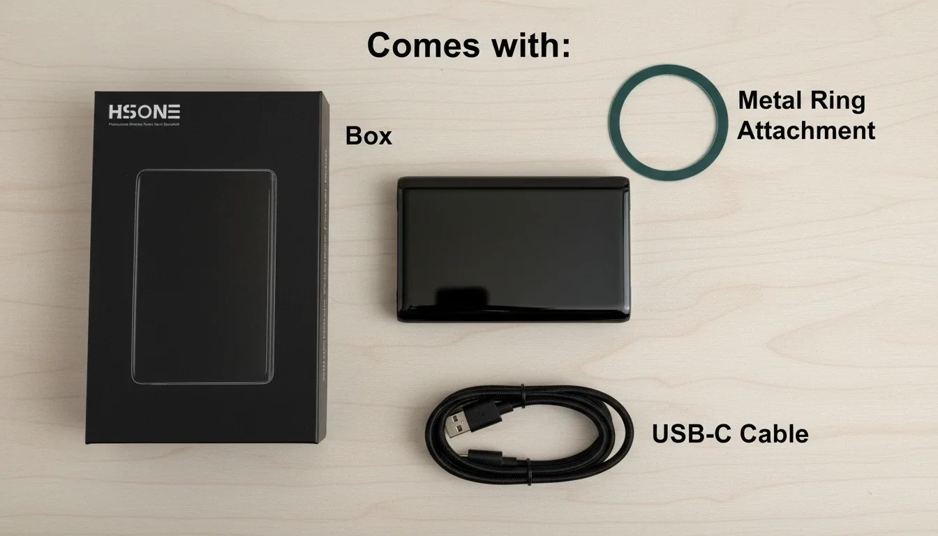HSONE Magnetic Wireless Power Bank — 5000mAh — image 6