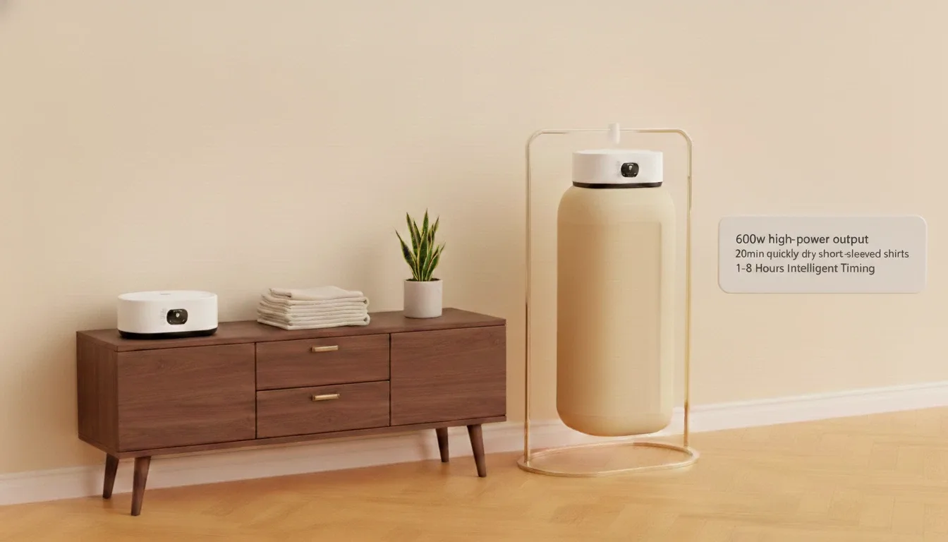 Portable Clothes Dryer — 600W Foldable — image 5