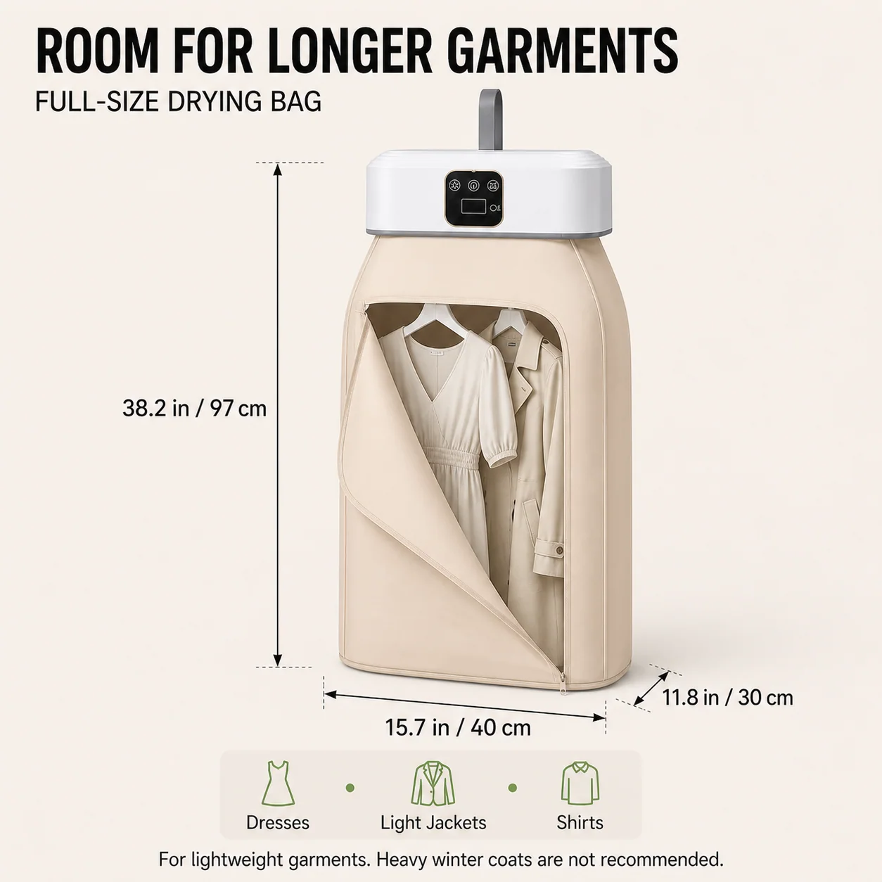 Portable Clothes Dryer — 600W Foldable — image 6